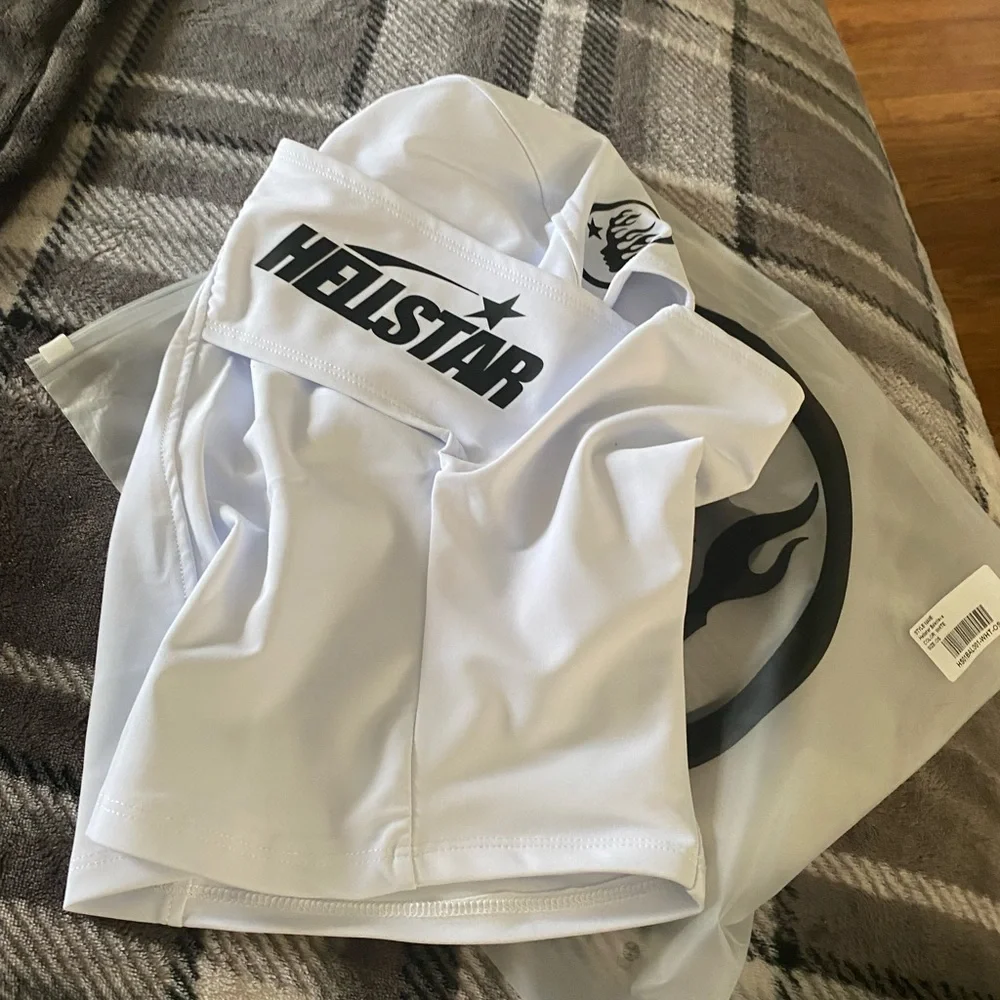 White Hellstar Ski Mask Brand New Never Worn Send offers